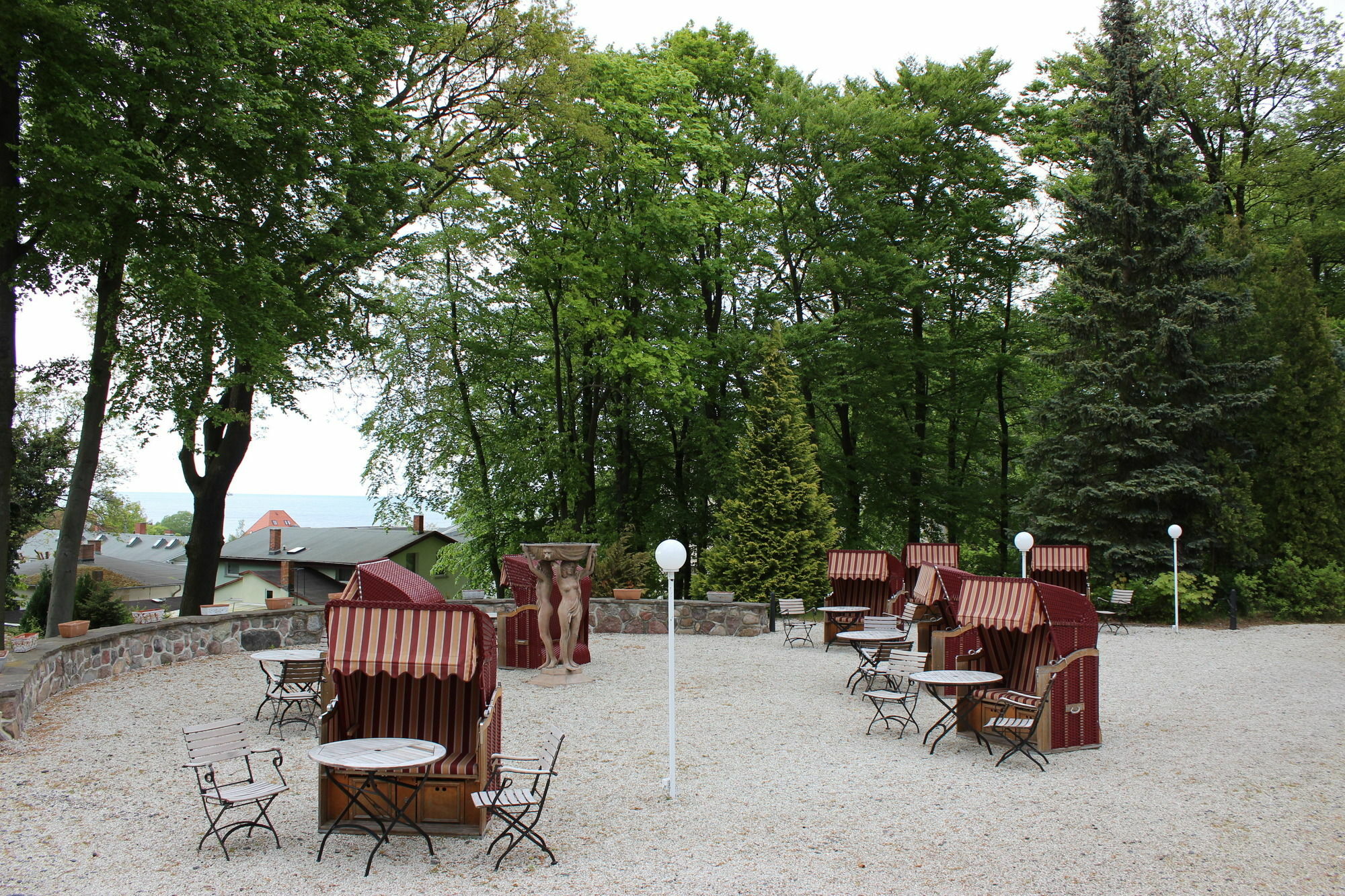 Meeressterne Hotel Weisses Schloss Heringsdorf  Exterior foto